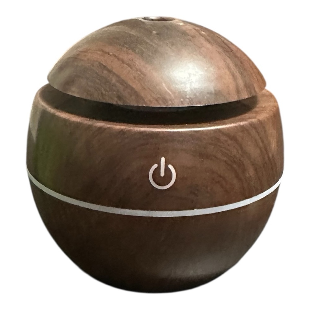 Wood Grain Ultrasonic Aroma Humidifier